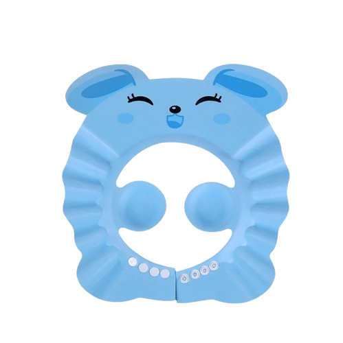 Adjustable Baby Shower Cap — Soft Waterproof Hair Protection