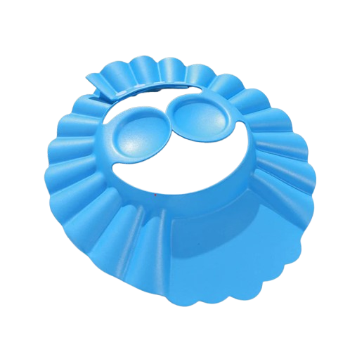 Adjustable Baby Shower Cap — Soft Waterproof Hair Protection