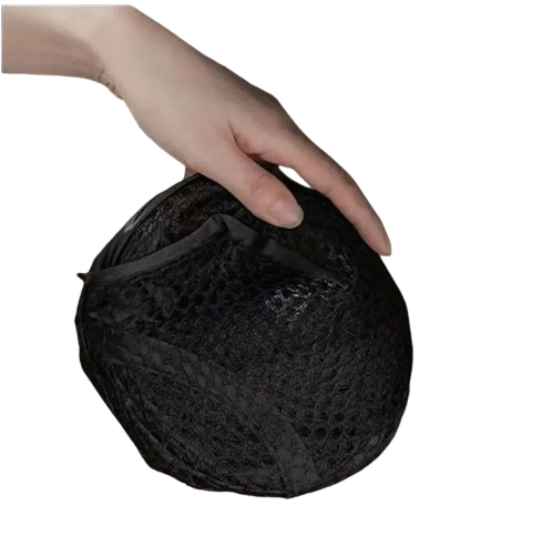 Foldable Mesh Laundry Basket — Large Capacity Storage