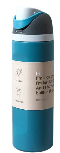 Insulated Stainless Steel Water Bottle — Sport Handle Edition