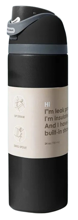 Insulated Stainless Steel Water Bottle — Sport Handle Edition