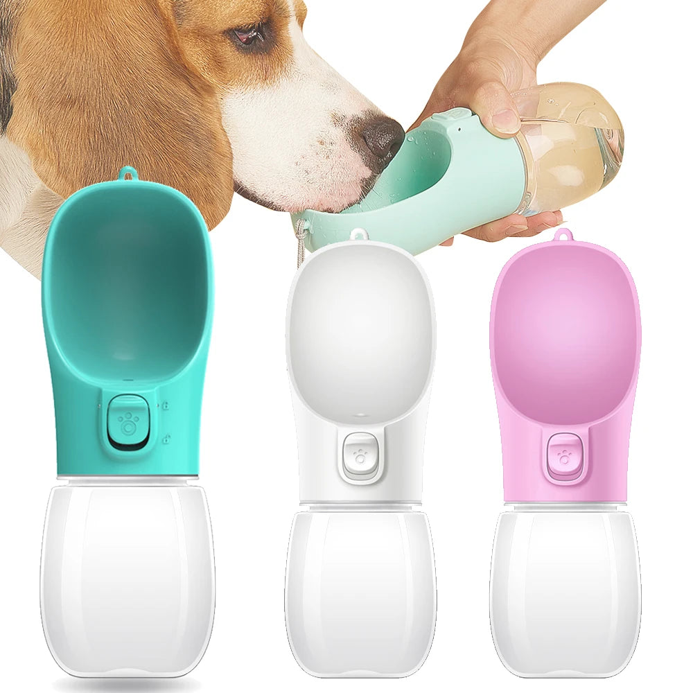 Portable Pet Water Bottle — Leakproof Travel Dispenser