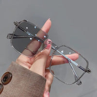 Photochromic Blue Light Glasses — Minimal Metal Frame