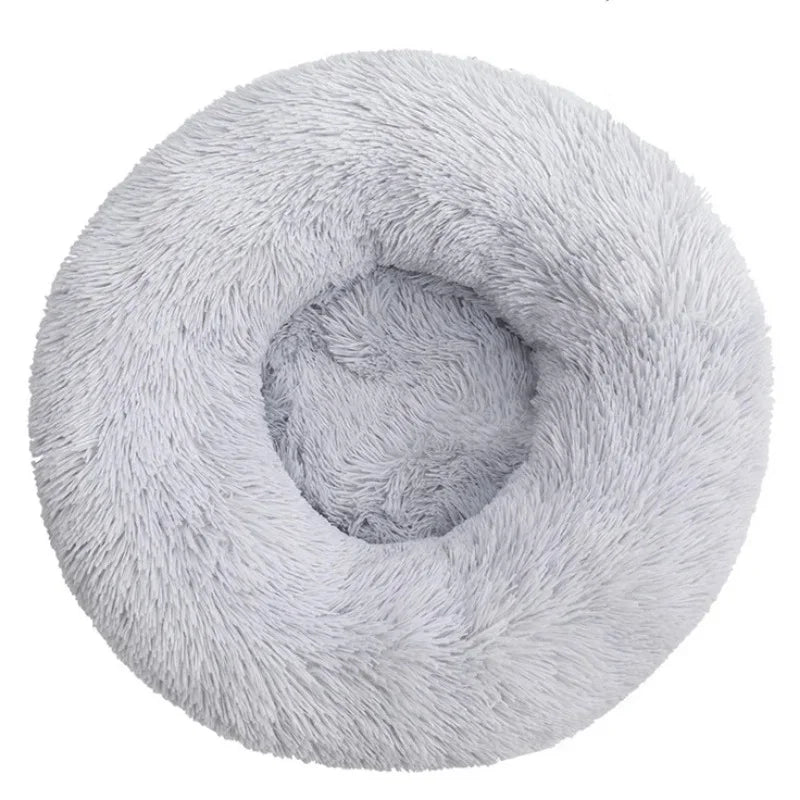 Plush Pet Bed — Ultra Soft Calming Cushion