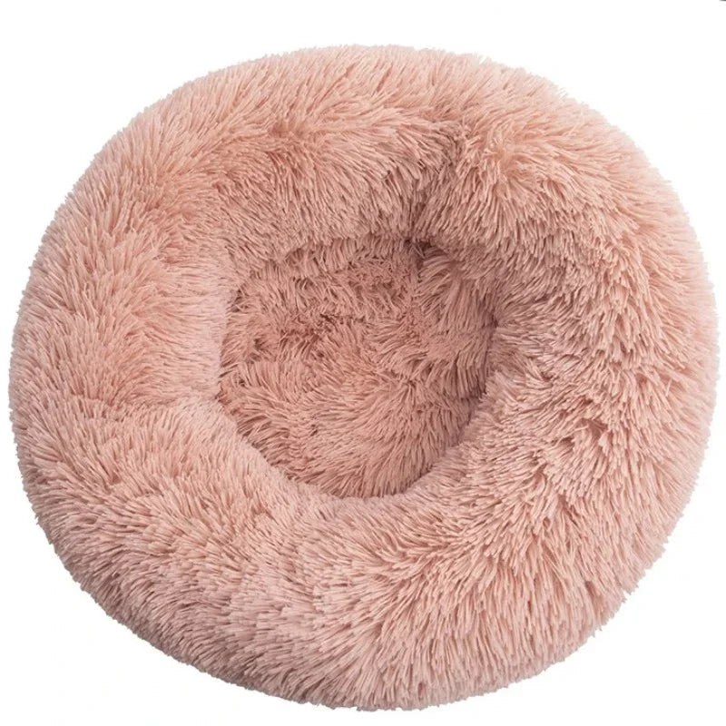 Plush Pet Bed — Ultra Soft Calming Cushion