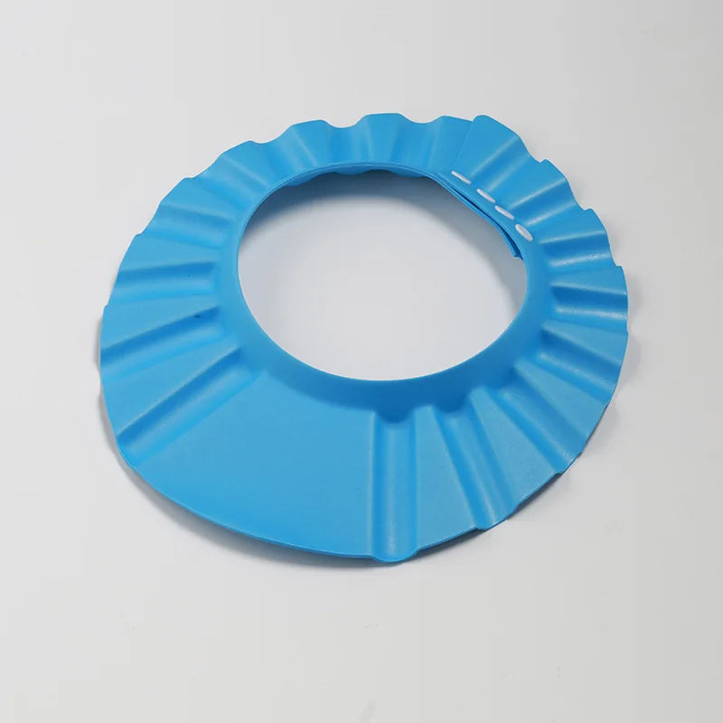 Adjustable Baby Shower Cap — Soft Waterproof Hair Protection