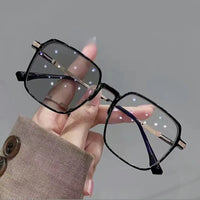 Photochromic Blue Light Glasses — Minimal Metal Frame
