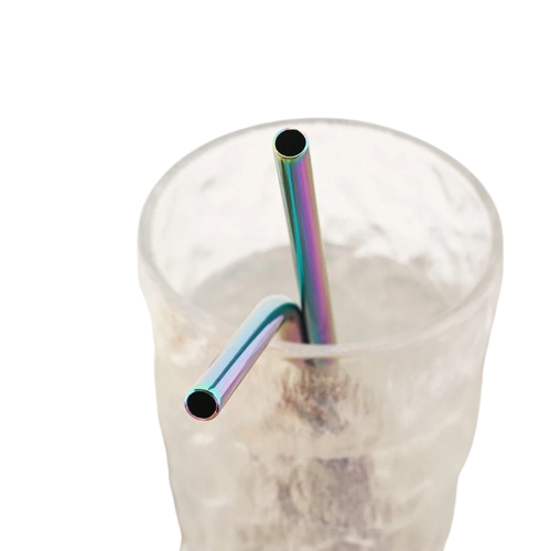Reusable Stainless Steel Straw Set — Minimal Edition
