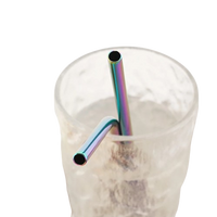 Reusable Stainless Steel Straw Set — Minimal Edition